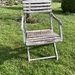 Gartenstuhl Deko Shabby zu verschenken - Bild 1