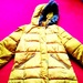 Zara gelbe Daunenjacke 164 cm - Bild 1