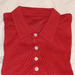 Herren Polo Shirt aus 100 % PIMA Wolle Gr. XL rot - Bild 1