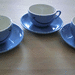Tchibo Tasse Untertasse blau 3x Gute Laune - Bild 3