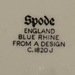 England Spode Blue Rhine Porzellan - Bild 3