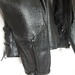 Schwarze Motorrad-Lederkombi  - Bild 7