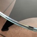 Couchtisch Glas Metal top Zustand schwer oval  - Bild 5