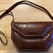 braune Leder  Handtasche, Handarbeit, günsstig - Bild 1