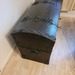 Runddeckeltruhe sehr alt. - Bild 2