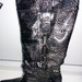 Lackleder Stiefel mit Absatz, w. Neu, Gr 37 - Bild 2