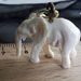 Anhänger für Kette/Armband weißer Elefant - Bild 1