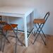 Ikea Bartisch Ekedalen 120x80x105 cm mit Stühlen - Bild 1