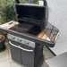 Gasgrill; 3-flammig; Gussrost mit Planchaplatte - Bild 1