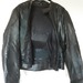 Schwarze Motorrad-Lederkombi  - Bild 8