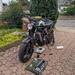 Trockener Stellplatz fuer Motorrad Naehe Viertel - Bild 1