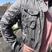 KHUJO Herren Wachsjacke XL grau Silber top Zustand - Bild 4