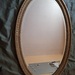 Spiegel oval mit goldenem Rahmen - Bild 2