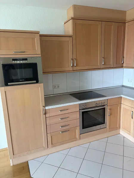 Einbauküche Holz Buche ohne E- Geräte