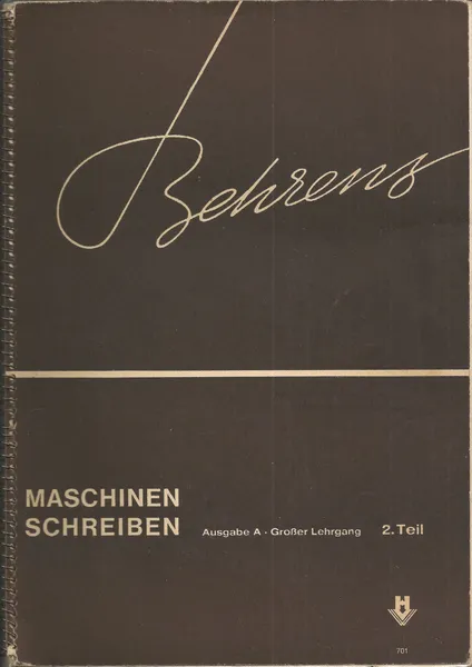 Schulbücher Deutsch- und Maschinenschreiben 1970