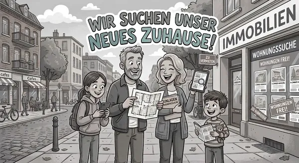 Familie sucht Haus oder Wohnung